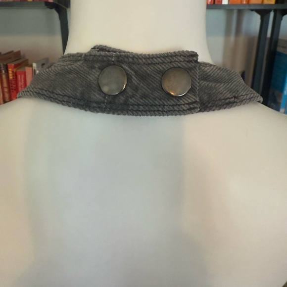 Urban Outfitters Edgy Gray Safety Pin Backless Dress - Picture 5 of 8